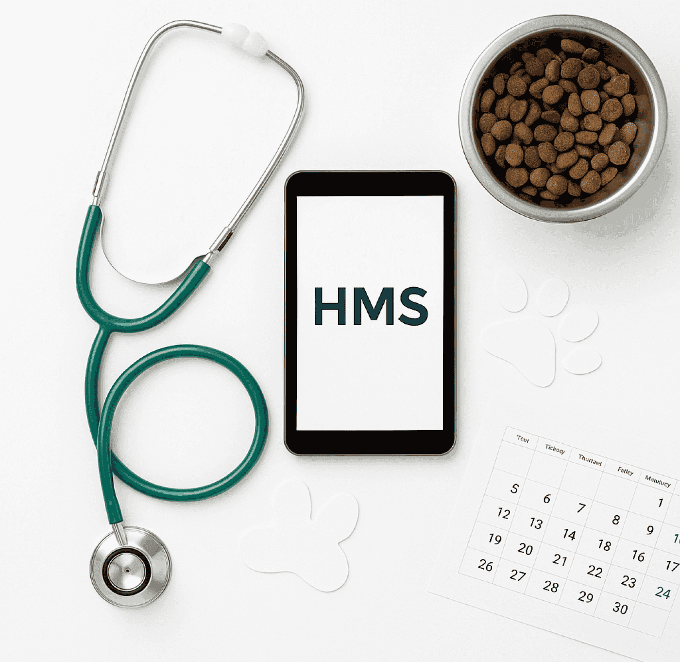 Veterinary professionals using FURFIELD HMS